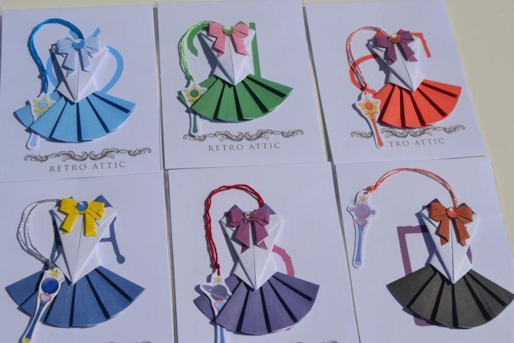 Marcadores de Livros Sailor Moon