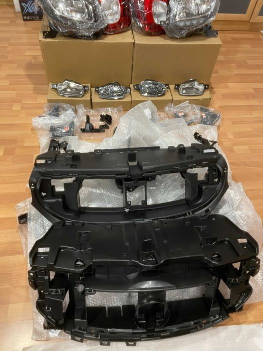 a4538850137  кронштейн усилитель радиатора бампера  Smart Смарт 453