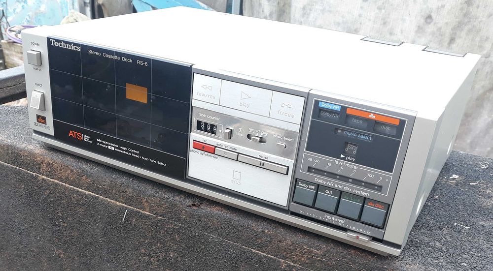 Technics RS-6 винтажная кассетная дека\ магнитофон Japan