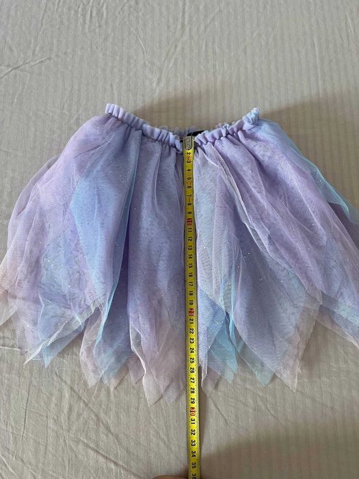 Saia tutu lilás Zara com bandolete a condizer 3-6 anos