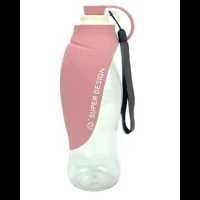 Портативна пляшка для тварин «Пелюстка» 580 мл. 23*7,5 см,7.12.563