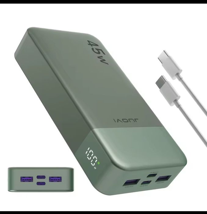 Powerbank 20000mAh 45W carregamento rápido iPhone Samsung 
Disponível em varias cores.

Peça já o seu.