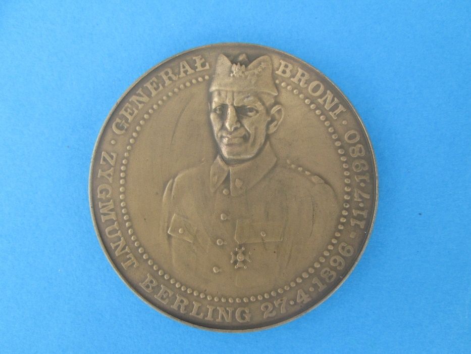 Medal : General Broni Zygmunt Berling - Bitwa Pod Lenino