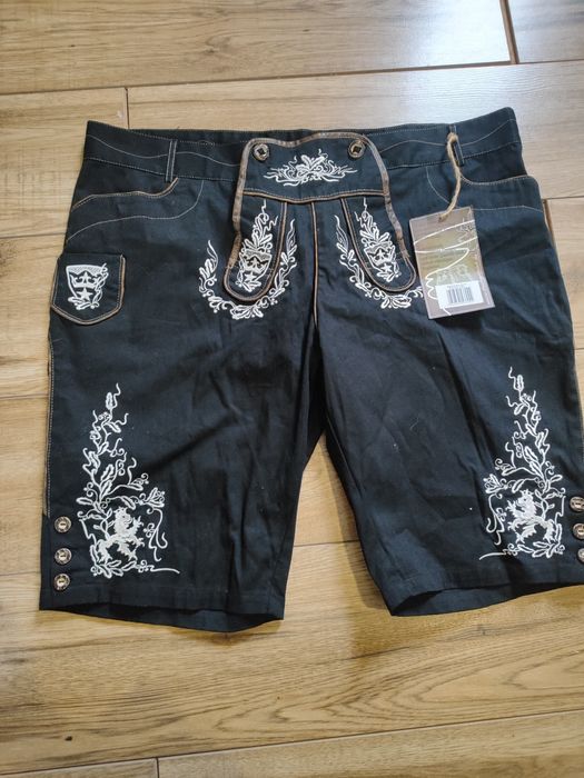 Spodenki szorty bawalenie XXL tracht Oktoberfest folk ludowe