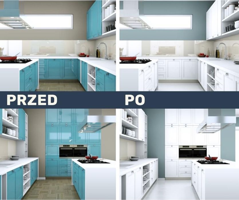 Producent frontów , Lakiernia meblowa , renowacje, malowanie frontów