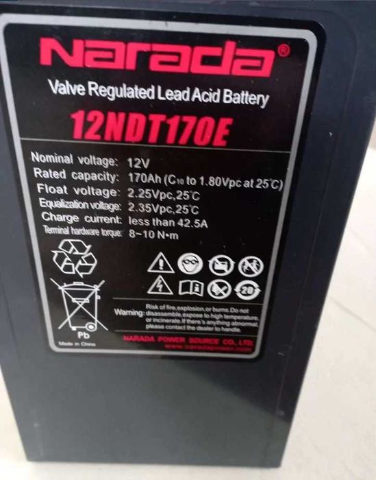 Тяговые Аккумуляторы GEL AGM 100 Aч для инвертора, ИБП, СЭС, котла