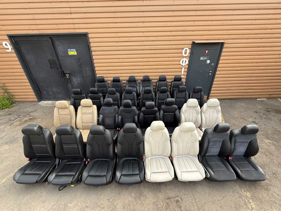 Передні сидіння BMW X5 E70 F15 X6 E71 F16 передние сиденья Mercedes ML W164 W166 GL X164 X166 сидушки БМВ Х5 Е70 Ф15 Х6 Е71 Ф16 Мерседес МЛ ГЛ сидіння
