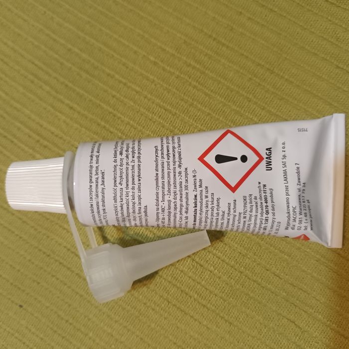 Klej silikonowy do montażu kolców do parapetu 40 ml