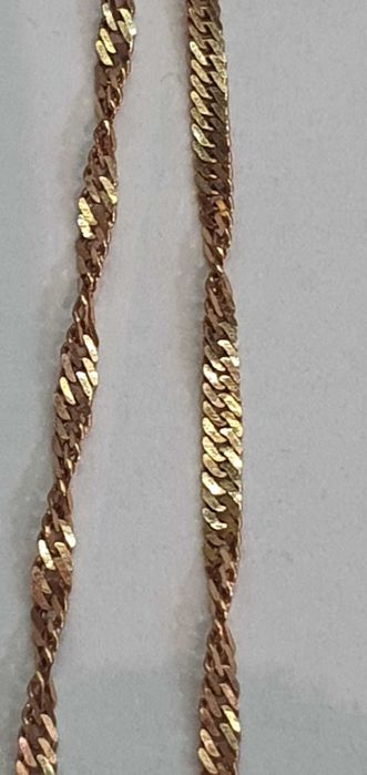 Łańcuszek złoty 14 k /585/ 3,26 g. 51 cm - Madej Gorlice Mickiewicza -