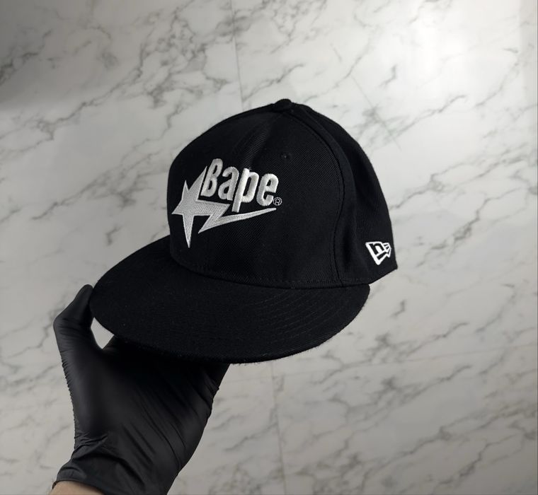 кепка BAPE x New Era 59Fifty Fitted, розмір 7 1/8 (58 см)
