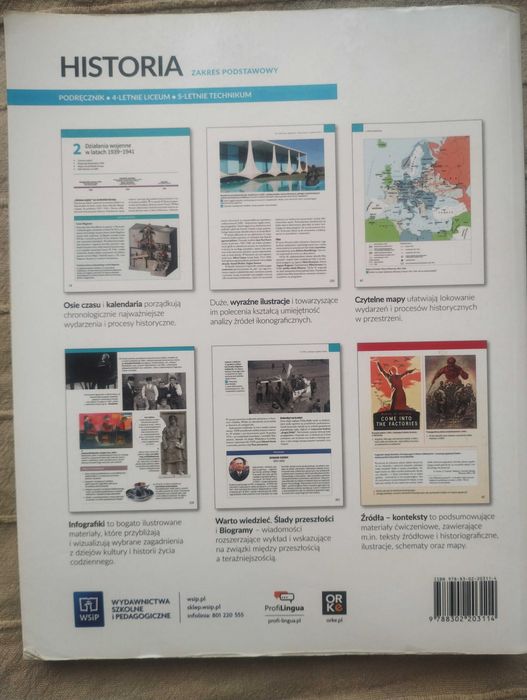 Podręcznik historia WSiP 2022 liceum technikum klasa 4