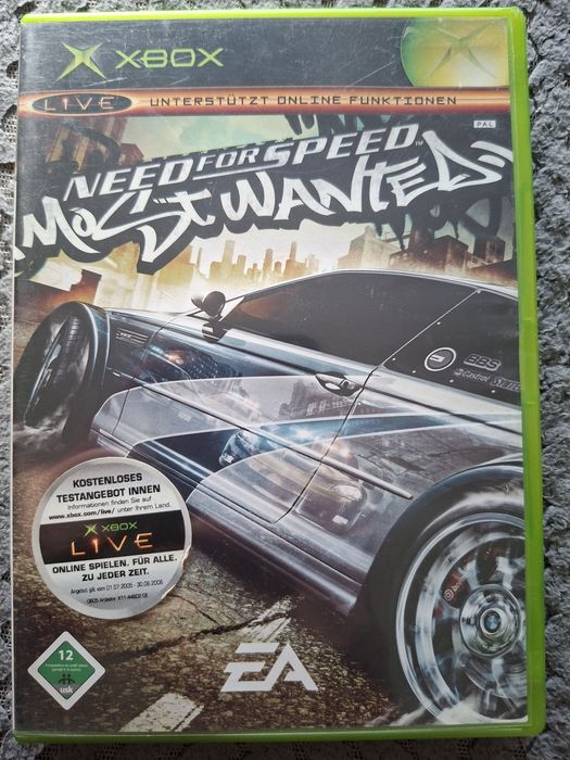 NFS Most Wanted xbox