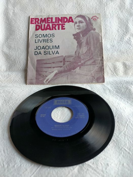 Disco Vinil - Single Ermelinda Duarte _ Somos Livres