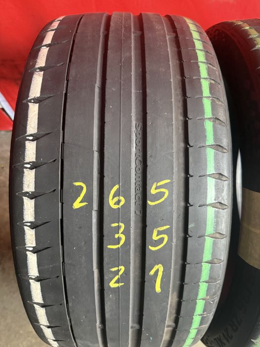 Pneus 265/35/21 Continental Impecaveis