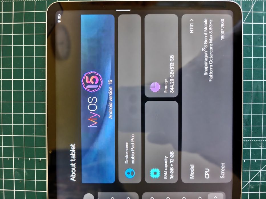 Планшет ZTE Nubia Pad Pro 16/512GB — усі подробиці в описі. Відповідаю протягом 10 хвилин!