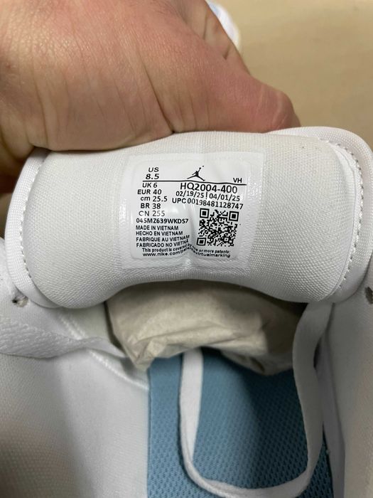 Оригінальні кросівки Air Jordan 1 Low SE “Denim Worn Blue”, НОВІ