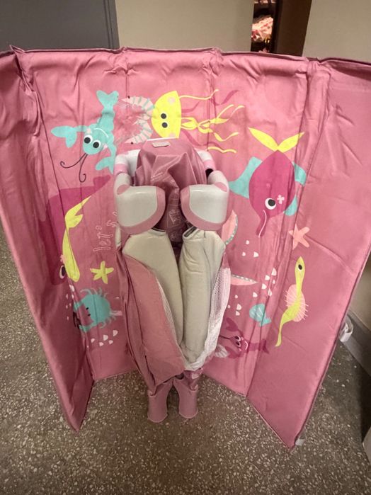 baby design play kojec łóżeczko o8 pink