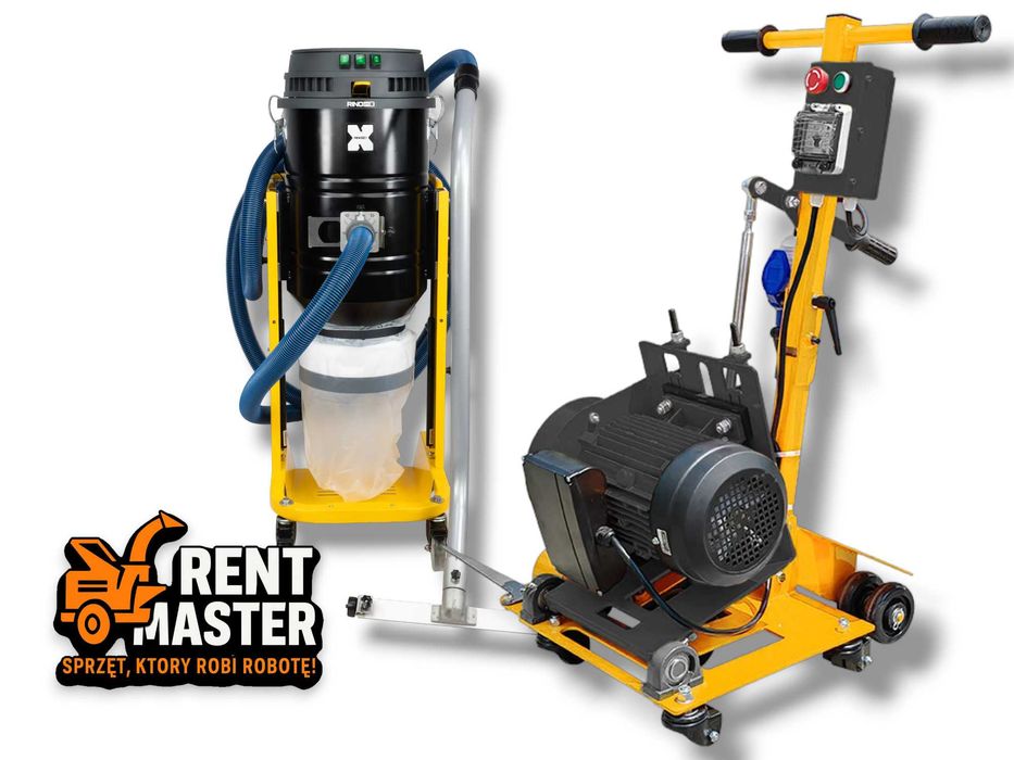 Frezarka do rowków ogrzewania podłogowego podłogówki Wynajem