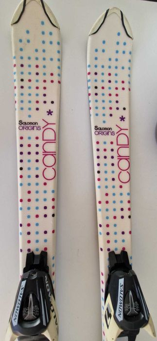 narty, buty, kijki dziewczęce młodzieżowe komplet