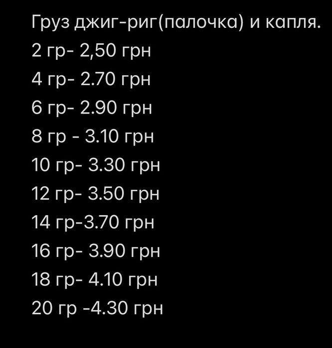 Груз рибальський чебурашка  джиг-ріг