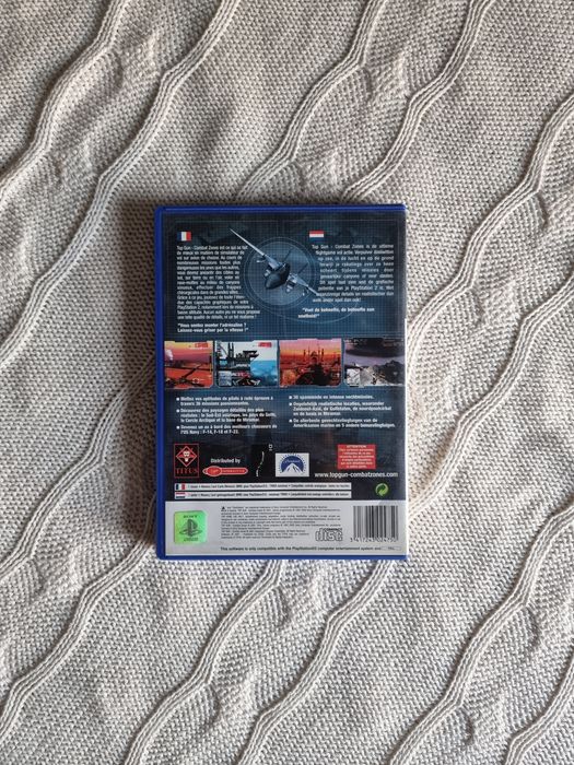 Jogo Top Gun Combat Zones PlayStation 2
