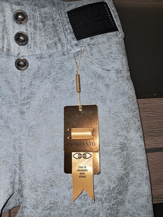 Spodnie Esperanto jeans marmurek rozmiar 26