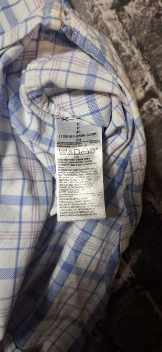 Koszula męska Gap, krótki rękaw, kratka, lato, 100% cotton, premium