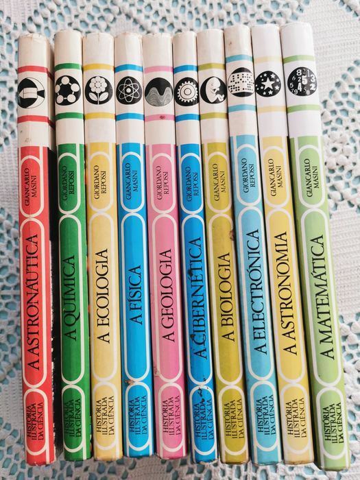 História Ilustrada da Ciência (10 Livros)