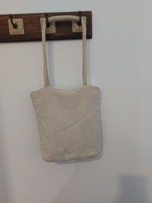 Mala de Tecido bordada