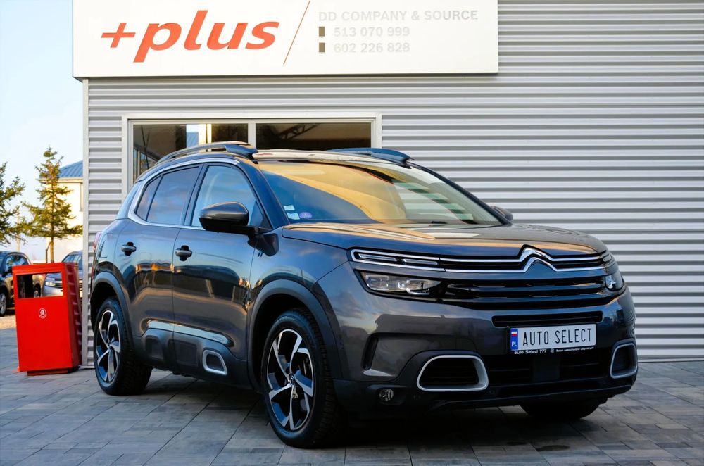 Citroën C5 Aircross Automat 1WŁ Bezwypadkowy FullLed Navi Skóra Serwis ASO 21R SHINE
