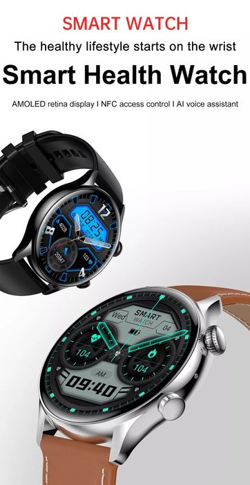 Распродажа! Смарт часы HK8 Pro, AMOLED дисплей