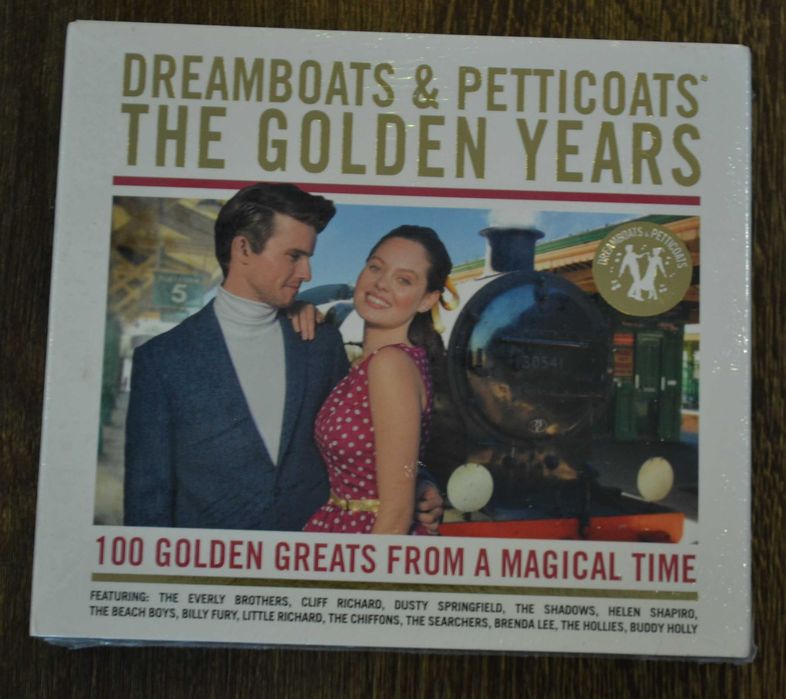 Dreamboats & Petticoats  The Golden Years 4 CD Nowy