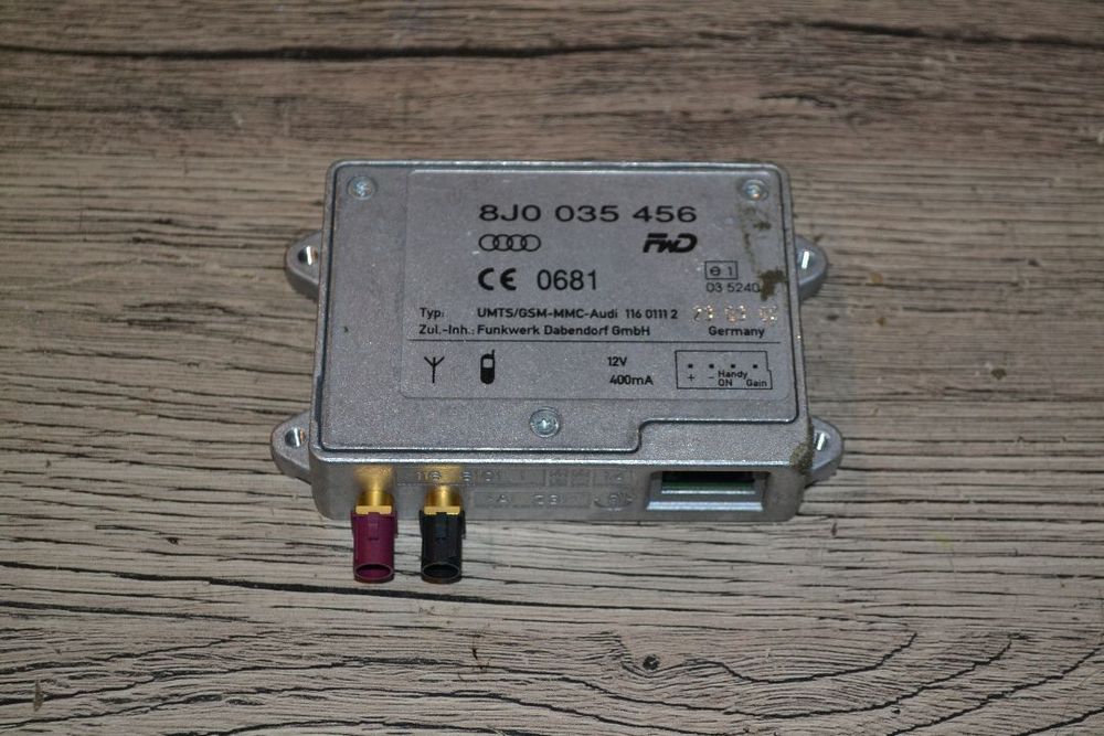 AUDI A6 C6 LIFT A4 B8 A5 WZMACNIACZ ANTENOWY 8J0035456