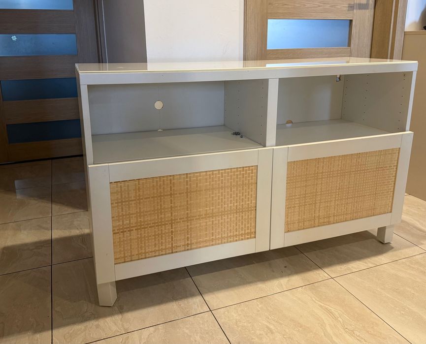 Besta ikea komoda szafka RTV boho