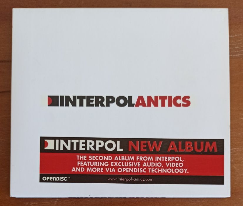Interpol - Antics (CD)443745099894630400