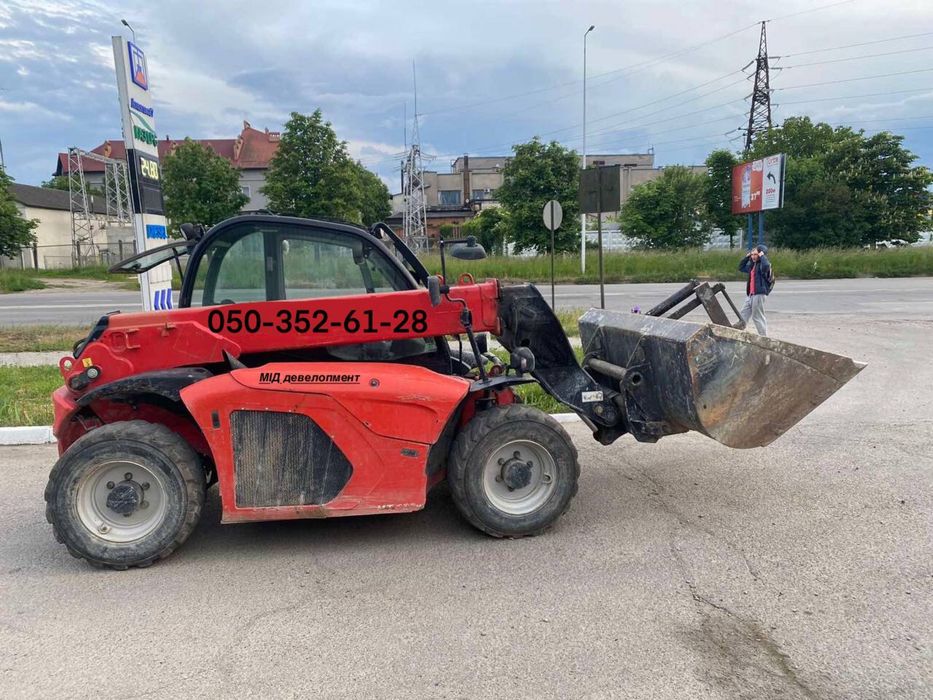 Оренда навантажувач мініманіту (manitou) до 2т
