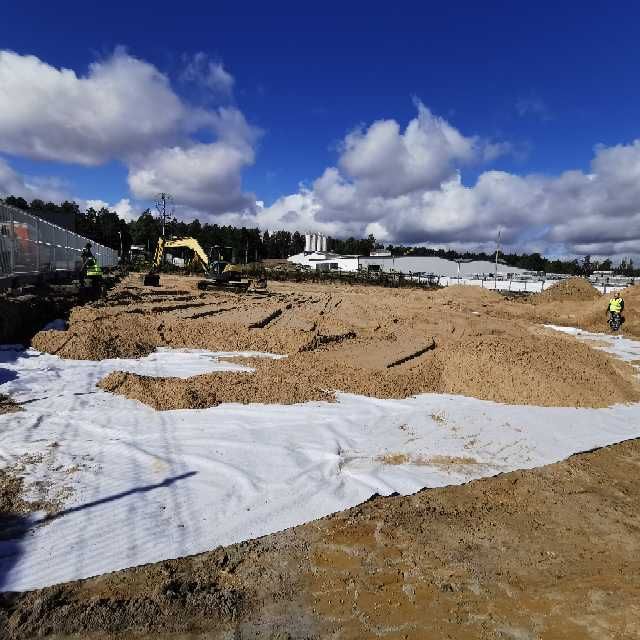 Geowłóknina włóknina mata drogowa drenażowa seperacyjna 100 do 1000g