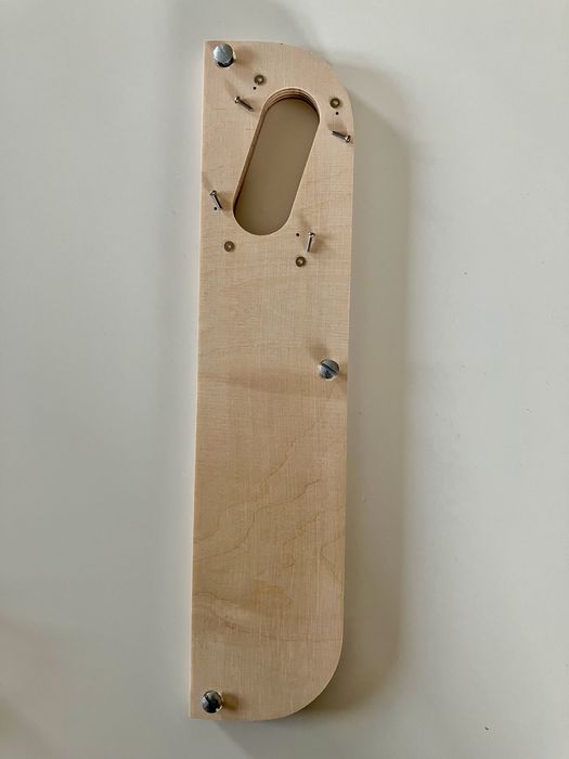 Thorens TD 124 apoio braço em bétula corte SME