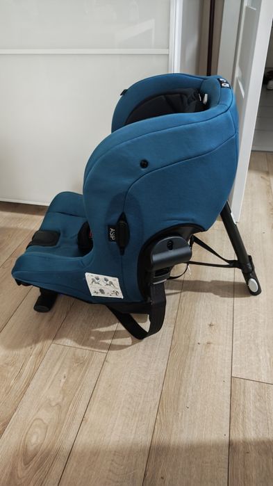 Fotelik RWF Axkid Minikid 9-25 kg, Plus Test, niebieski