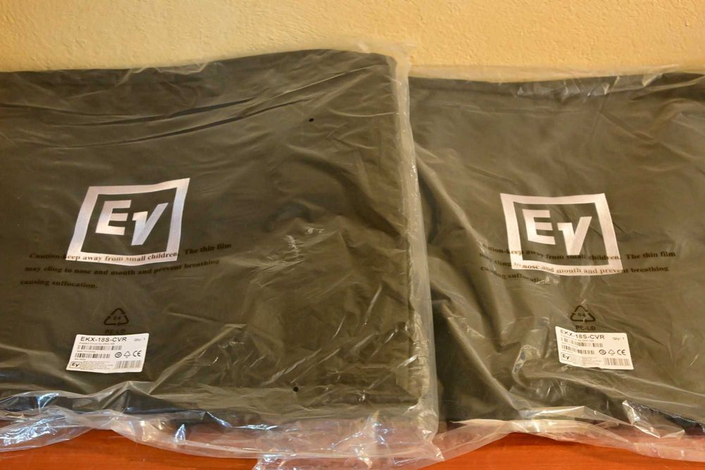 Oryginalne pokrowce ELECTRO-VOICE EKX-18-CVR - 2 sztuki / nowe