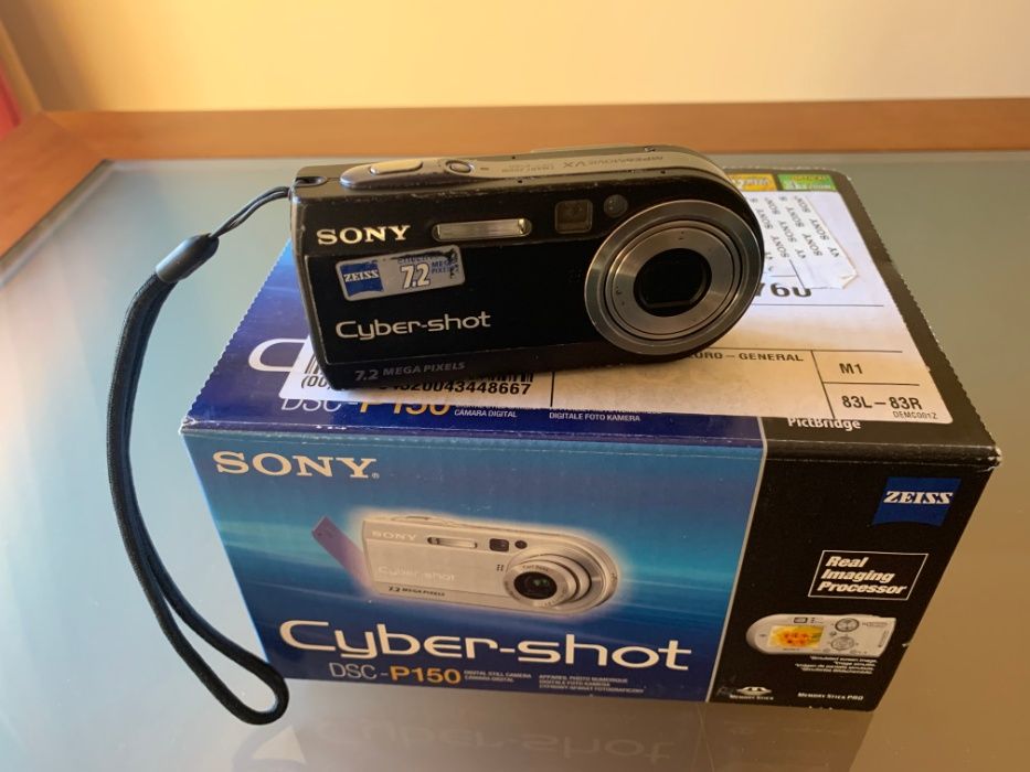 Maquina Fotografica Sony DSC-P150 Preta 7.2