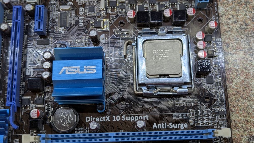 Комплект: мат.плата + кoмпресор+ пам'ять +