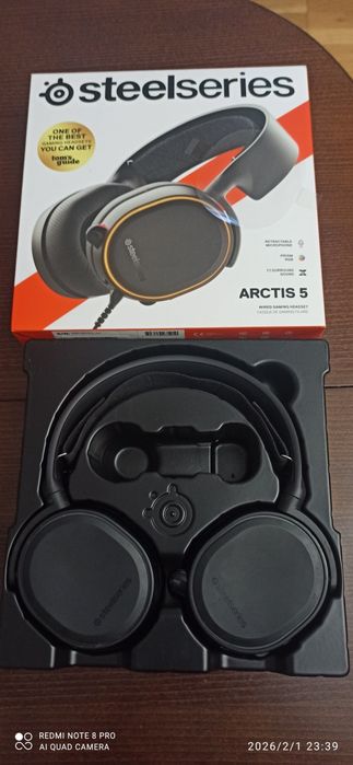 Słuchawki gamingowe steelseries arctis 5
