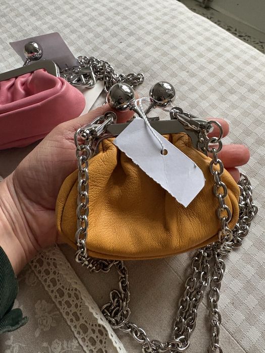 Шкіряна сумочка Weekend Max Mara DIOMEDE