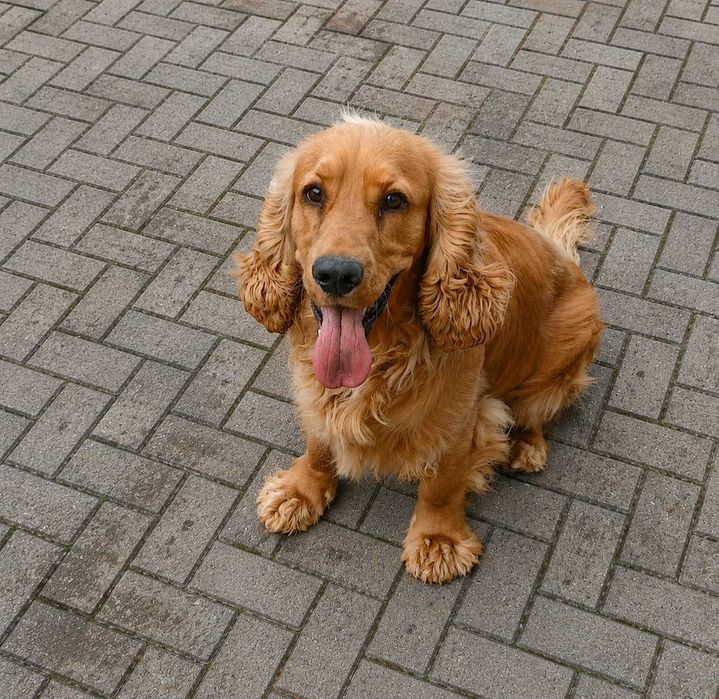 Cocker spaniel pies GOLDEN