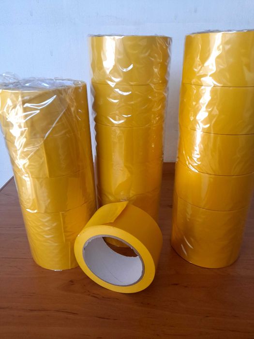 Taśma żółta 50mm/32m, 40 zł/ karton