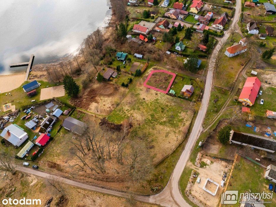Stara Dobrzyca -działka 50m od jeziora! przy plaży - Widok 5