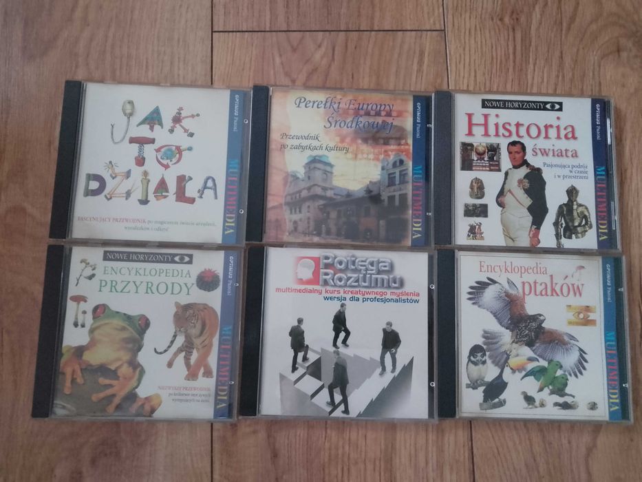 duży zestaw programy multimedialne pascal optimus i inne 6 cd