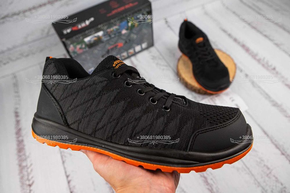 Кросівки робочі з металевим підноском, спецвзуття демисезон Польща