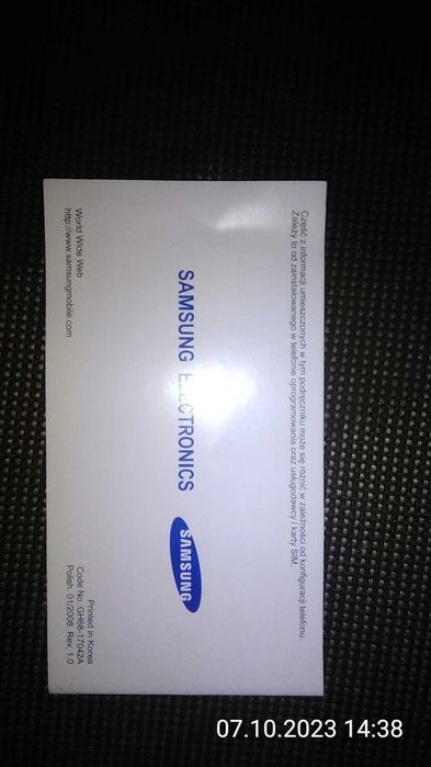 Samsung SGH-J700 instrukcja obsługi